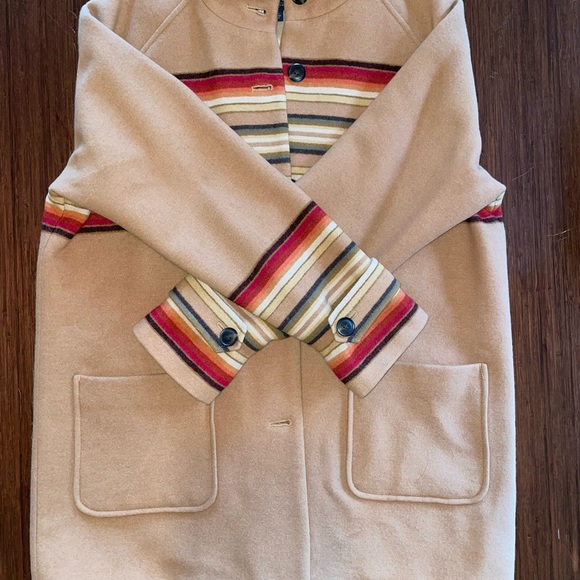Pendleton Sunset Stripe Jacquard coat large - Picture 7 of 9